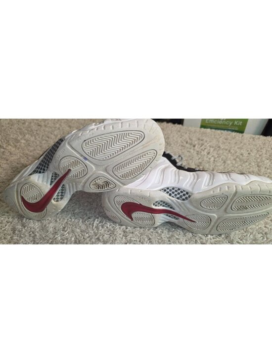 Nike Air Foamposite Pro \'Chrome White\' size 13 main image 6